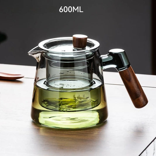 GIANXI Coffee Pot Family Glass Teapot Set with Teacups - Cheerful Home Finds