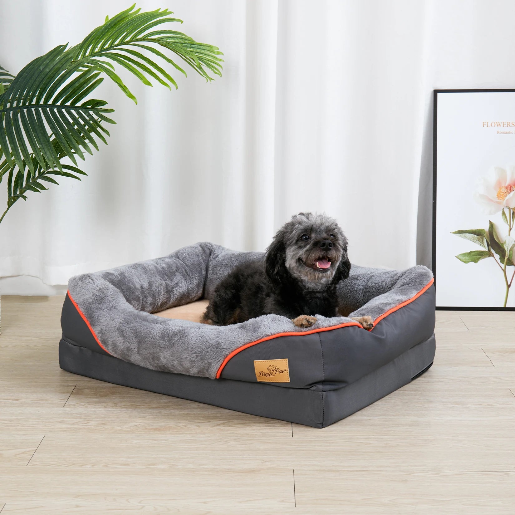 L XL 2XL 3XL Dog Bed Super Soft Orthopedic Foam Pet Bed - Cheerful Home Finds