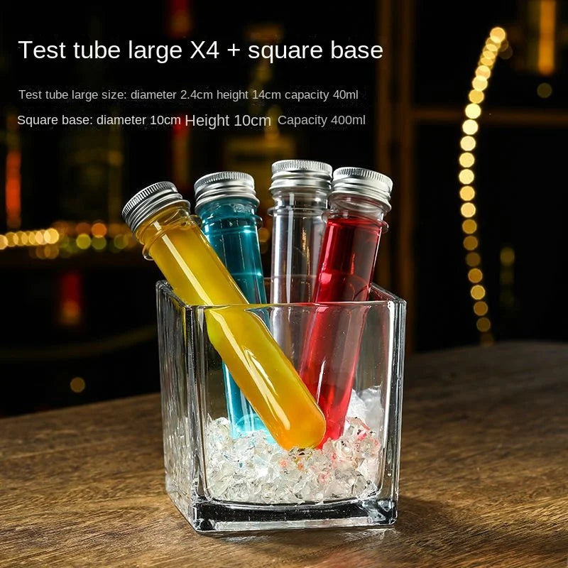 Creative Cocktail Glass High End Influencer Bar Wine Glasses Ins Straw Crystal High Appearance Level Glass