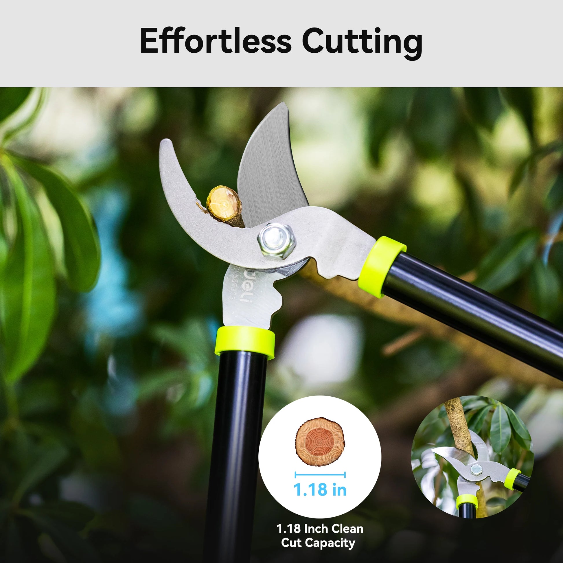 Deli 3-Piece Loppers, Hedge Clippers & Pruners Set - Cheerful Home Finds