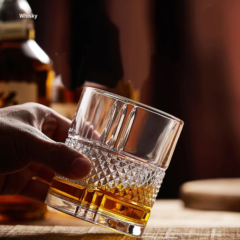 1PCS Whiskey Glass, Old Fashioned Rocks Glasses Tumblers - Cheerful Home Finds