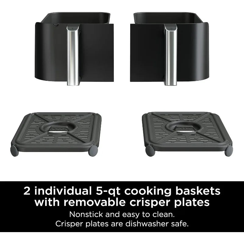 Ninja DZ201 Foodi 8 Quart 6-in-1 DualZone Air Fryer - Cheerful Home Finds