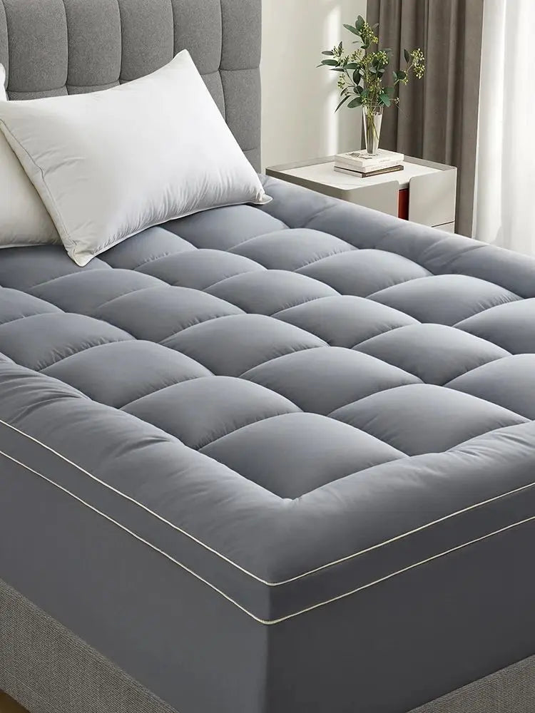 Ultra Thick Queen Bed Cover 900 GSM Mattress Topper Soft - Cheerful Home Finds
