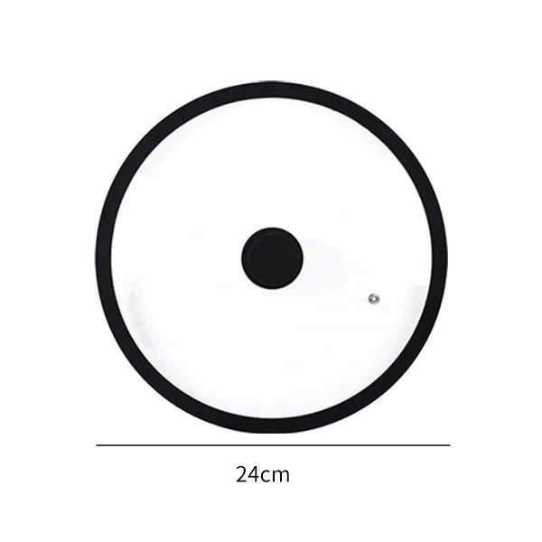 Vented Tempered Glass Universal Lid for Pot Pan Skillet - Cheerful Home Finds