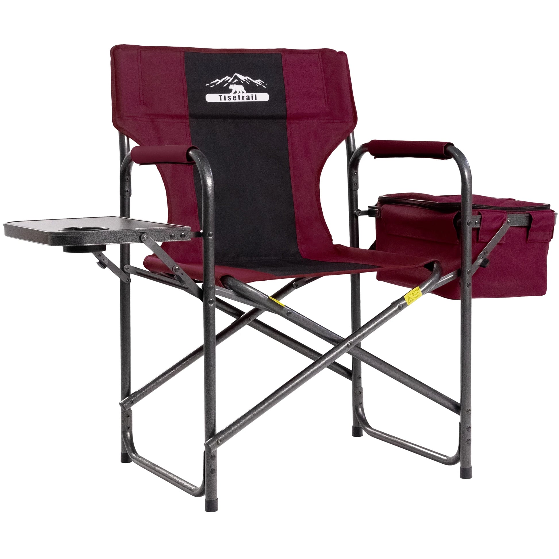 Tisetrail Director Camping Chair with Cooler Bag and Tray - Cheerful Home Finds