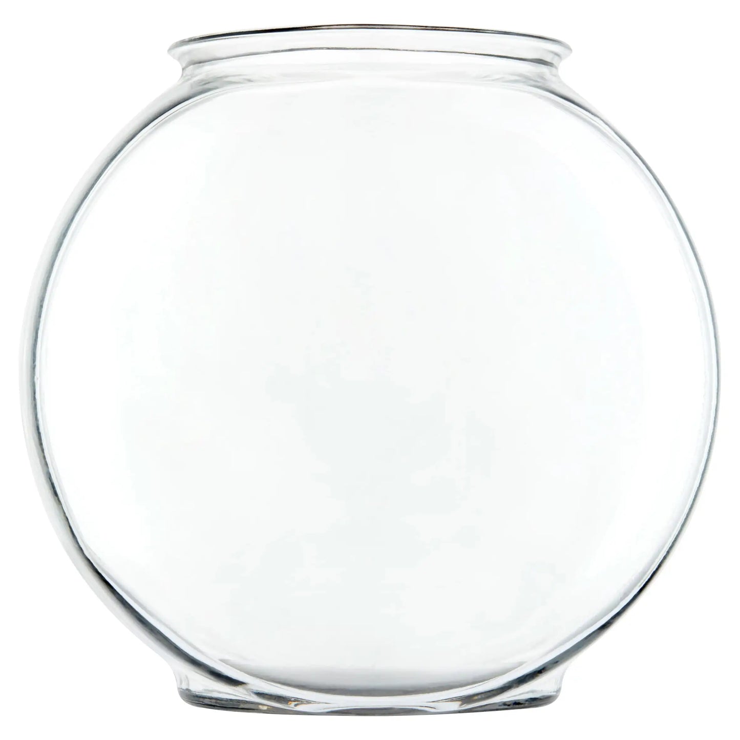 Drum Glass Fishbowl Clear Aquarium Bowl for Home Decor - Cheerful Home Finds