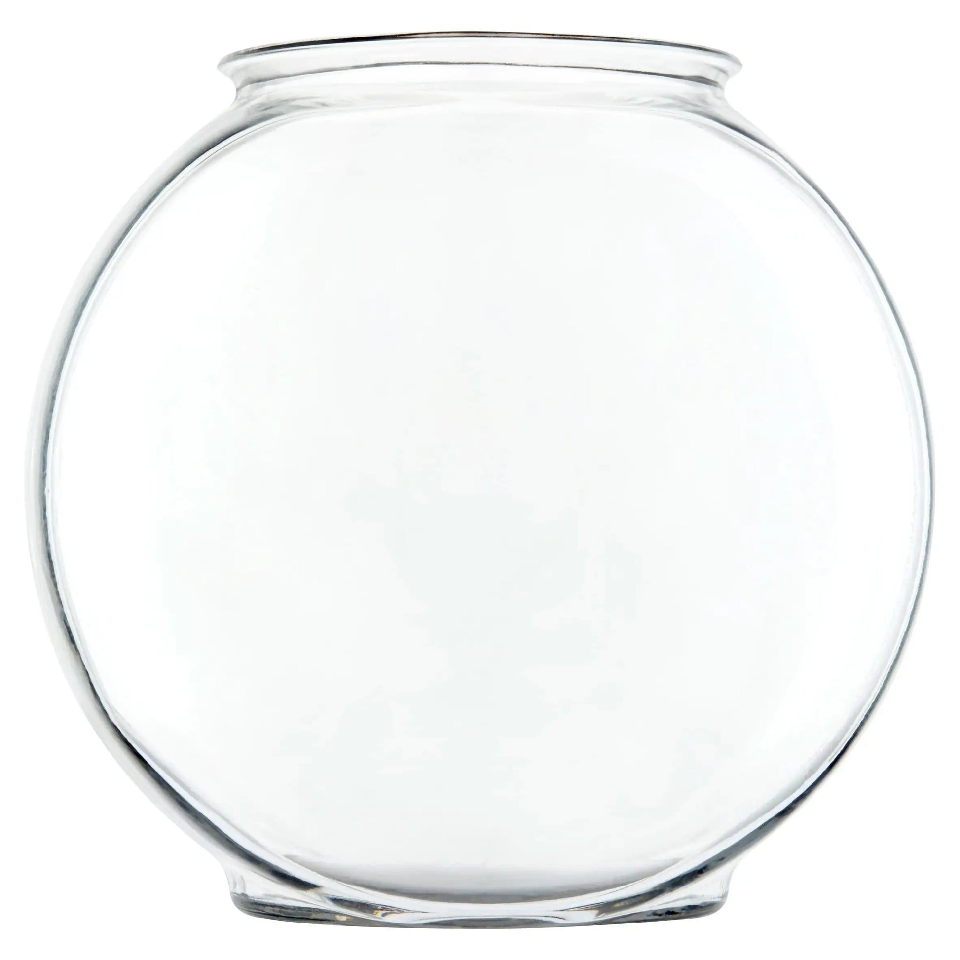 Drum Glass Fishbowl Clear Aquarium Bowl for Home Decor - Cheerful Home Finds