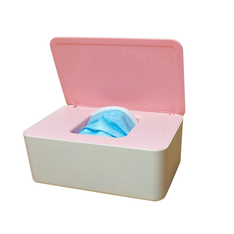 New Plastic Tissue Box Wet Tissue Holder Cover Home Organizer - Cheerful Home Finds