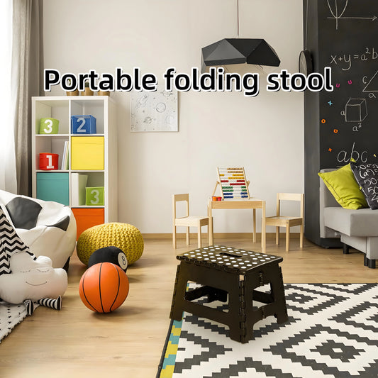 Collapsible PP Stool - 330lb Capacity Multi-Use Seat - Cheerful Home Finds