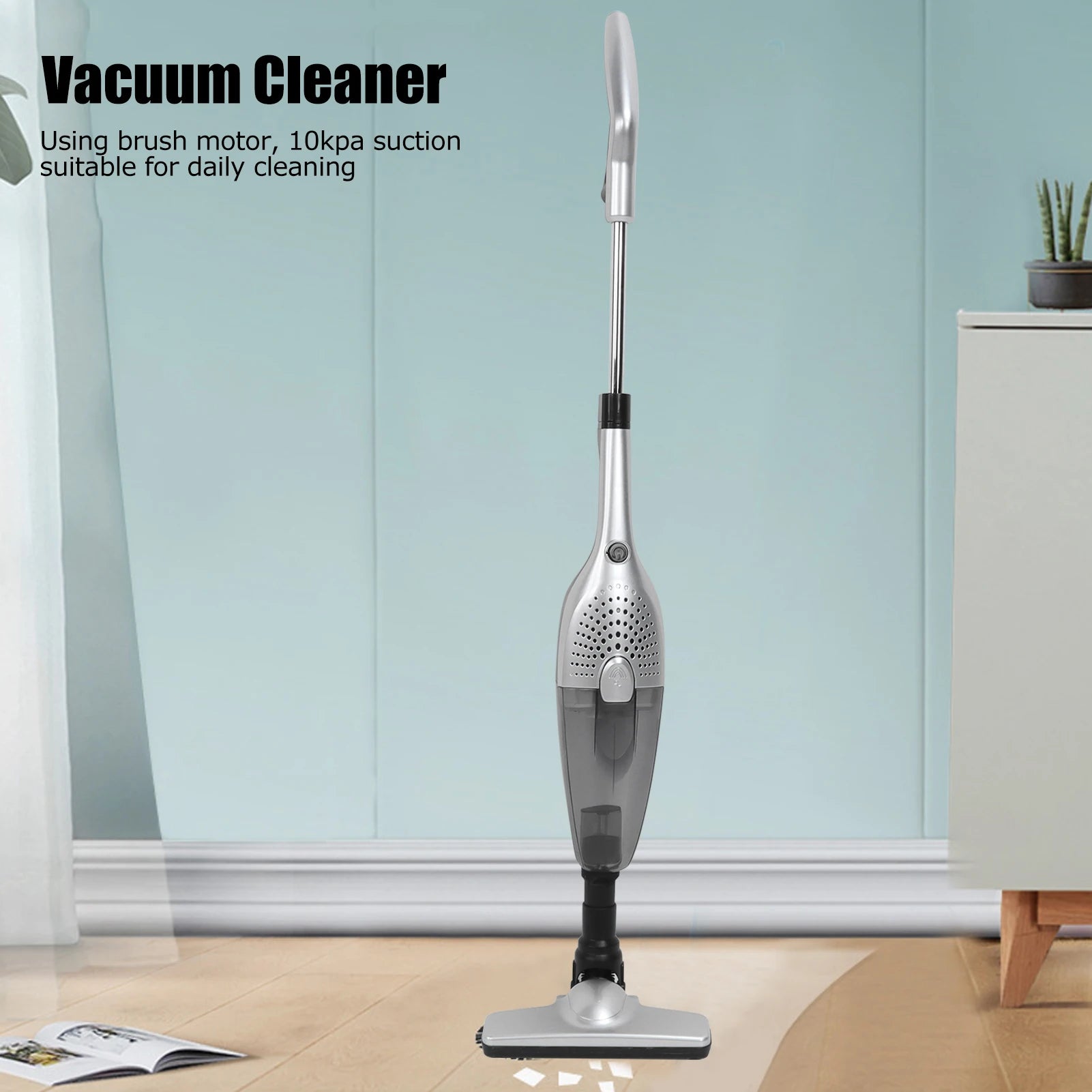 Wireless Vacuum Cleaner Brush Motor Indoor Dust Cleaning Machine for Home Use - Cheerful Home Finds