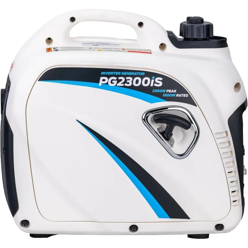 Pulsar PG2300iS 2300W Portable Super Quiet Gas Powered Inverter Generator with USB Outlet and Parallel Capability CARB Compliant - Cheerful Home Finds
