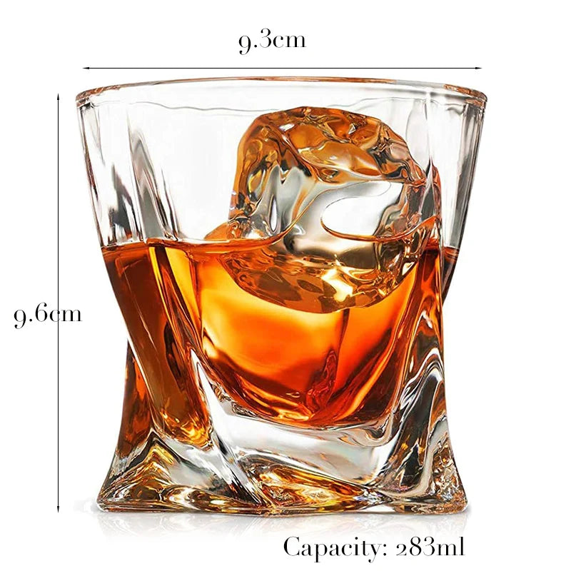 1PCS Whiskey Glass, Old Fashioned Rocks Glasses Tumblers - Cheerful Home Finds