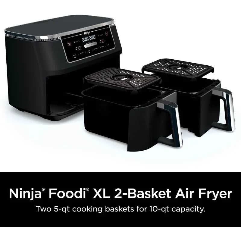 Ninja DZ201 Foodi 8 Quart 6-in-1 DualZone Air Fryer - Cheerful Home Finds