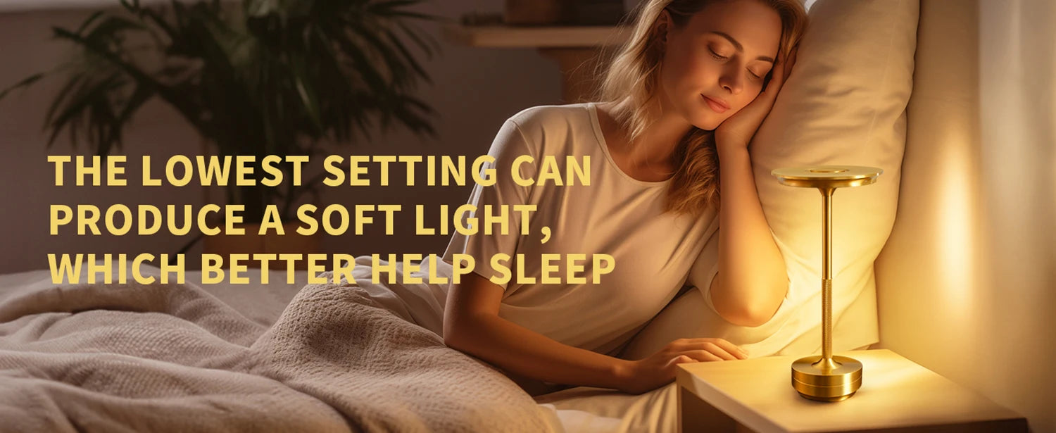 Wierless Simple Charging LED Desk Lamp Retro Portable USB - Cheerful Home Finds