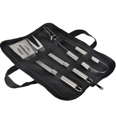 Stainless Steel Oven Set Barbecue Combination Tool Outdoor BBQ - Cheerful Home Finds
