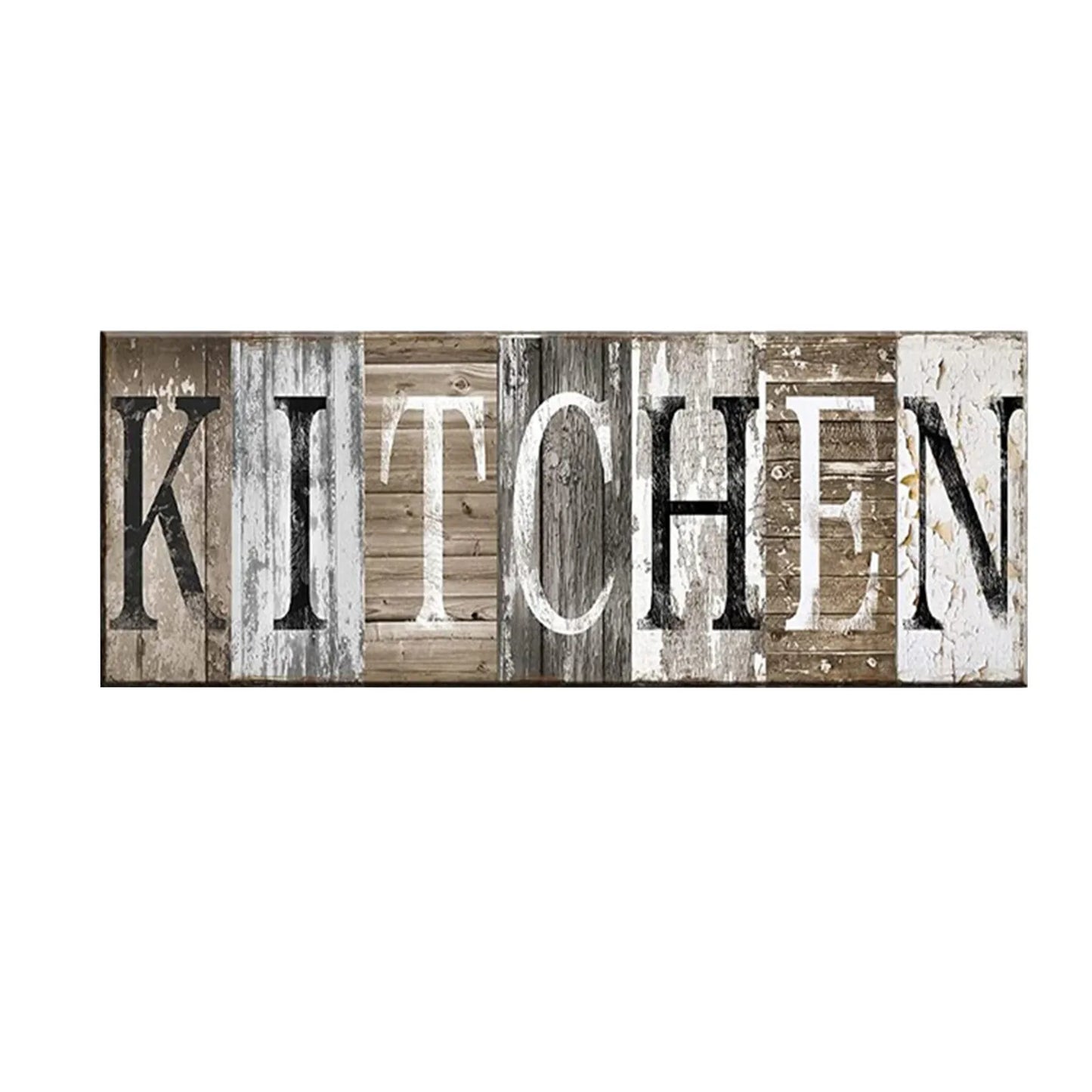 Kitchen Decor Wood Kitchen Sign Wall Decor Rustic Art - Cheerful Home Finds