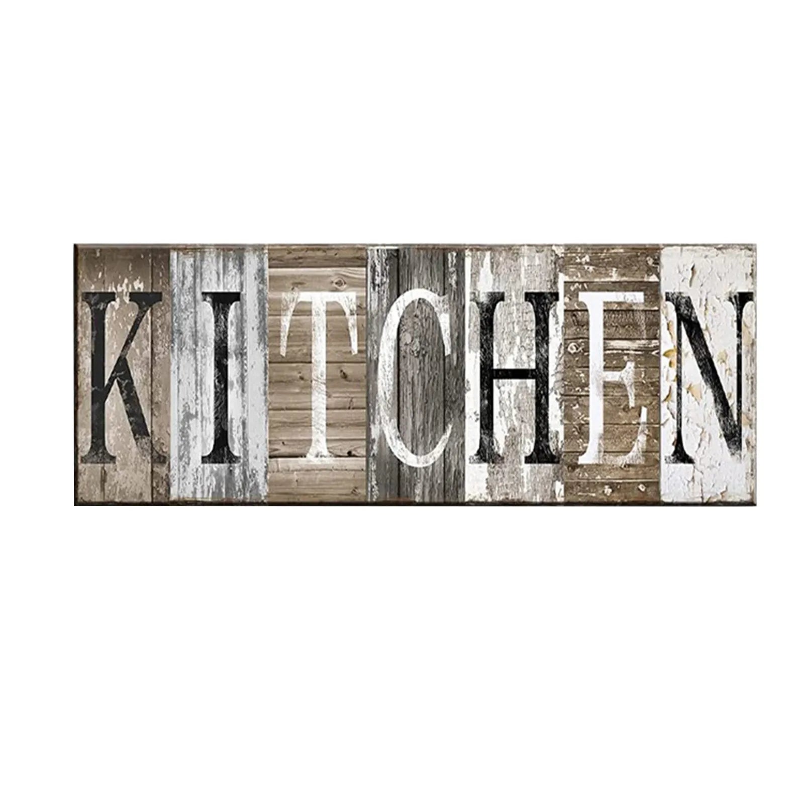 Kitchen Decor Wood Kitchen Sign Wall Decor Rustic Art - Cheerful Home Finds