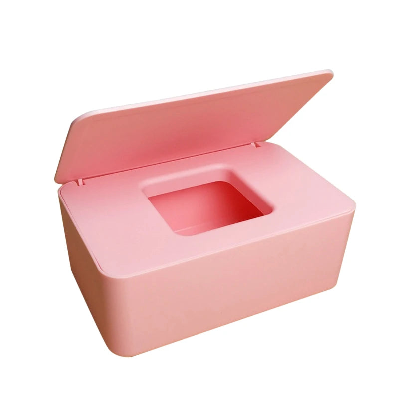 New Plastic Tissue Box Wet Tissue Holder Cover Home Organizer - Cheerful Home Finds
