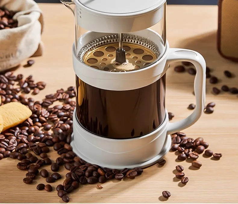 GIANXI Hand Press Coffee Maker Multi-Function Brewing Pot - Cheerful Home Finds