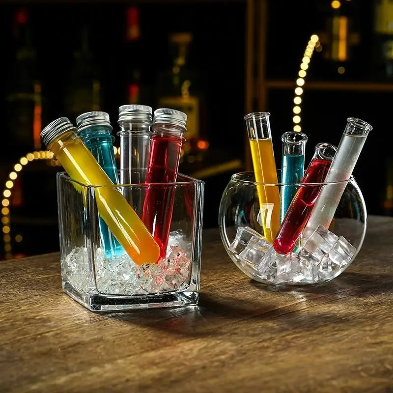 Creative Cocktail Glass High End Influencer Bar Wine Glasses Ins Straw Crystal High Appearance Level Glass