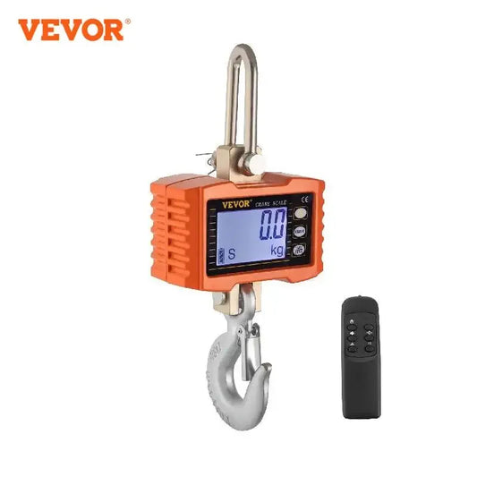 VEVOR 1000KG Aluminum Digital Crane Scale Heavy Duty - Cheerful Home Finds