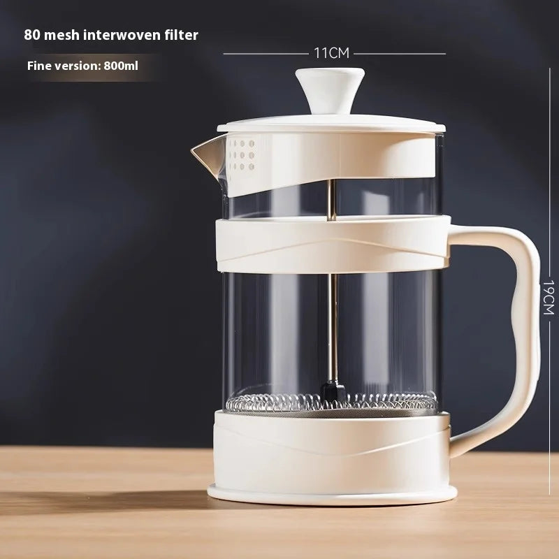 GIANXI Hand Press Coffee Maker Multi-Function Brewing Pot - Cheerful Home Finds