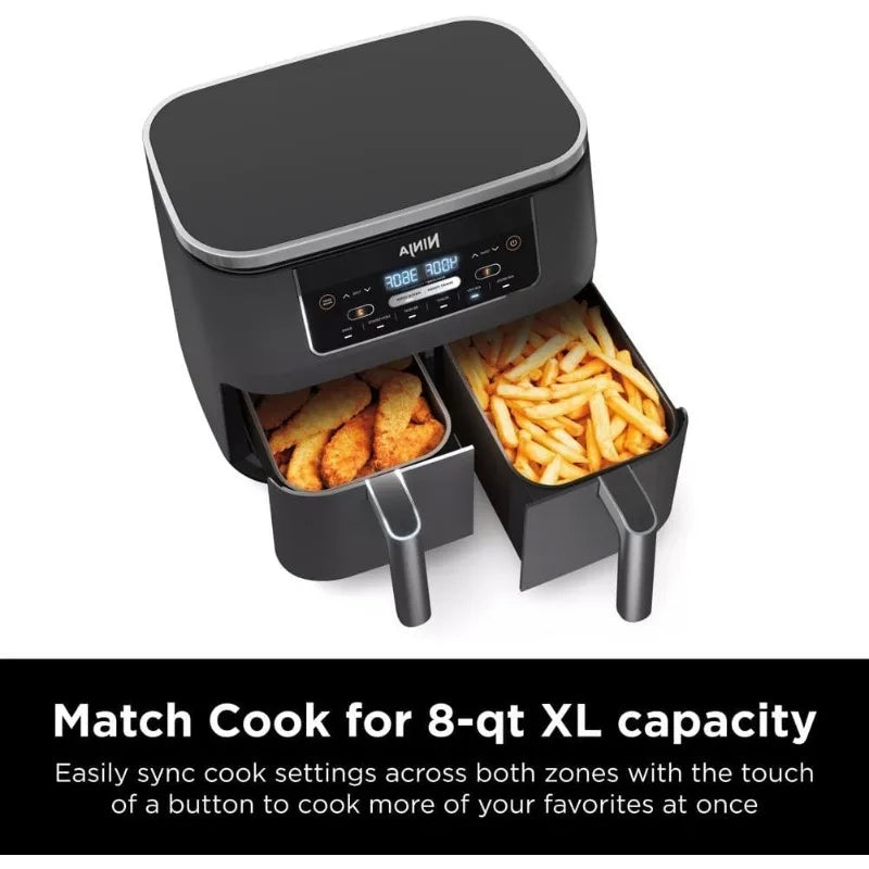 Ninja DZ201 Foodi 8 Quart 6-in-1 DualZone Air Fryer - Cheerful Home Finds