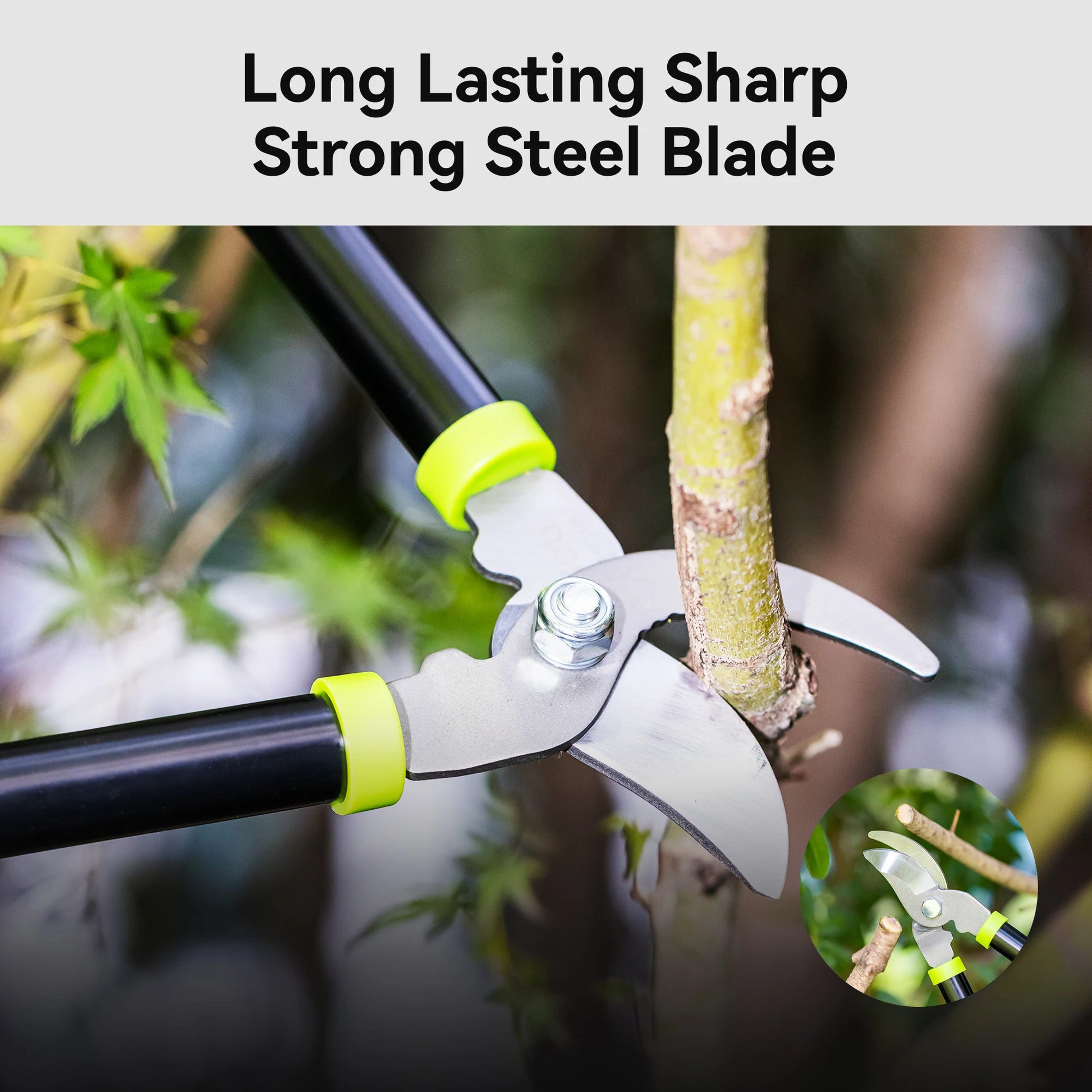 Deli 3-Piece Loppers, Hedge Clippers & Pruners Set - Cheerful Home Finds