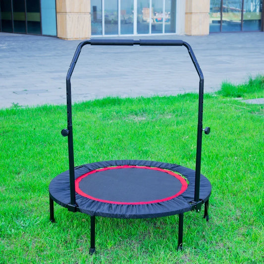 40 Inch Mini Exercise Trampoline for Adults or Kids Indoor Fitness Rebounder Max Load 300LBS - Cheerful Home Finds