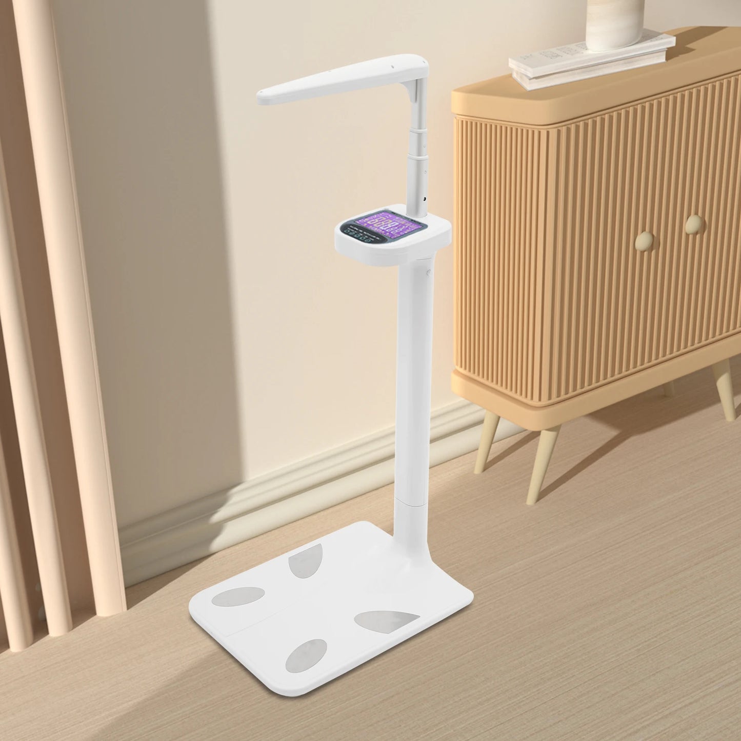Body Weight Scale with Ultrasonic Technology and LCD Display - Cheerful Home Finds