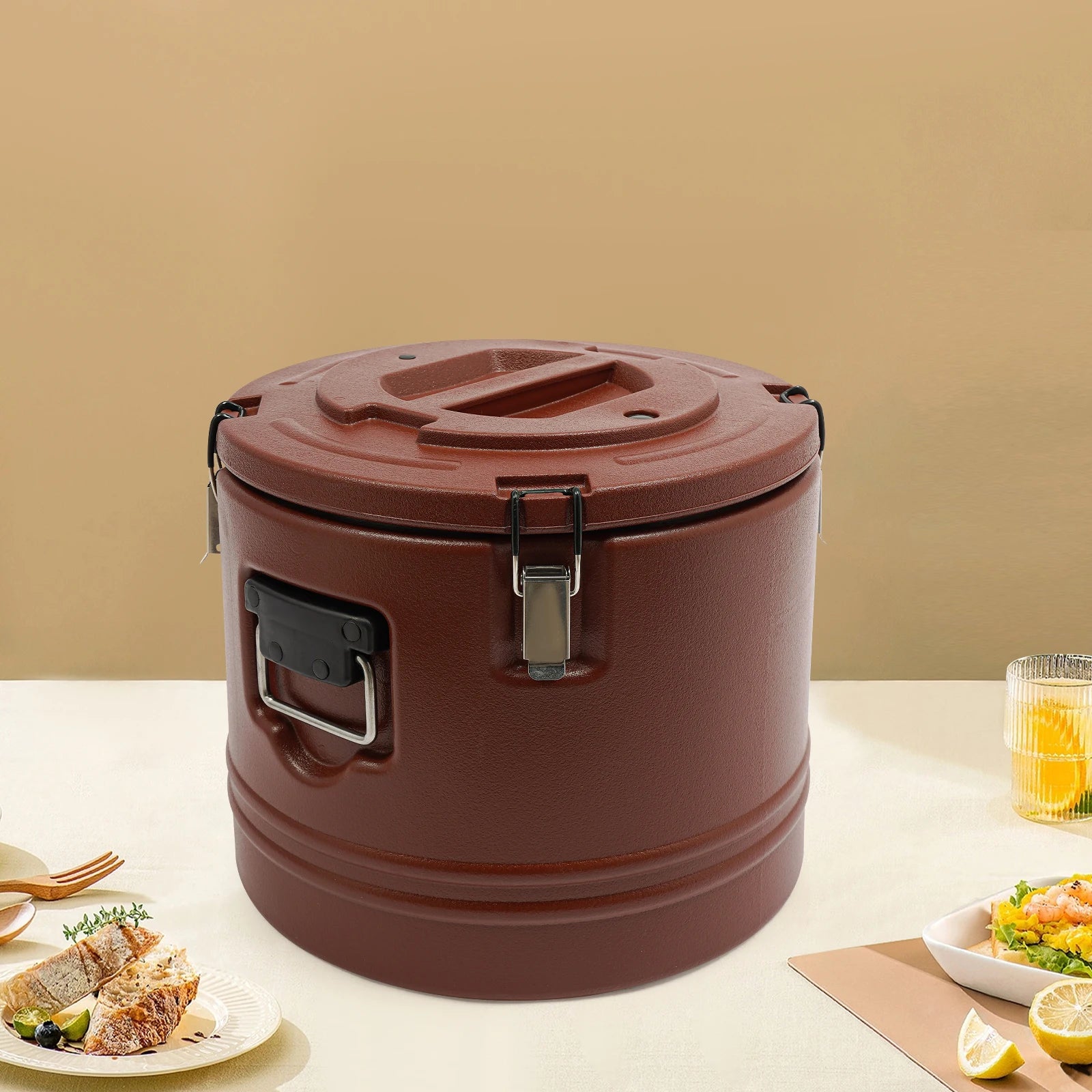 30L Food Warmer, Stainless Steel Food Cooler Carrier - Cheerful Home Finds