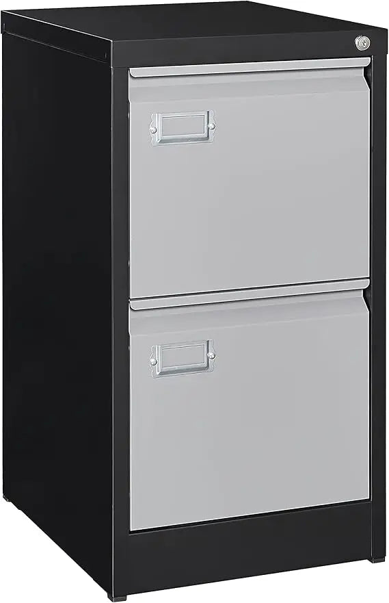 4 Drawer File Cabinet with Lock Metal Vertical File Cabinet - Cheerful Home Finds