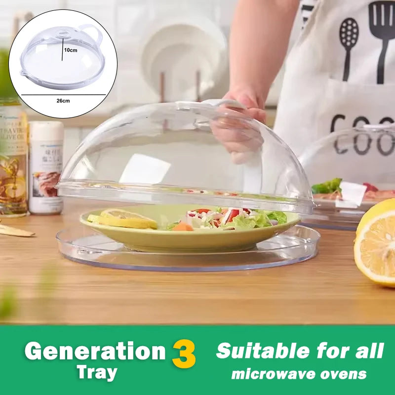 New Microwave Oil-proof Cover High Temperature Resistant - Cheerful Home Finds