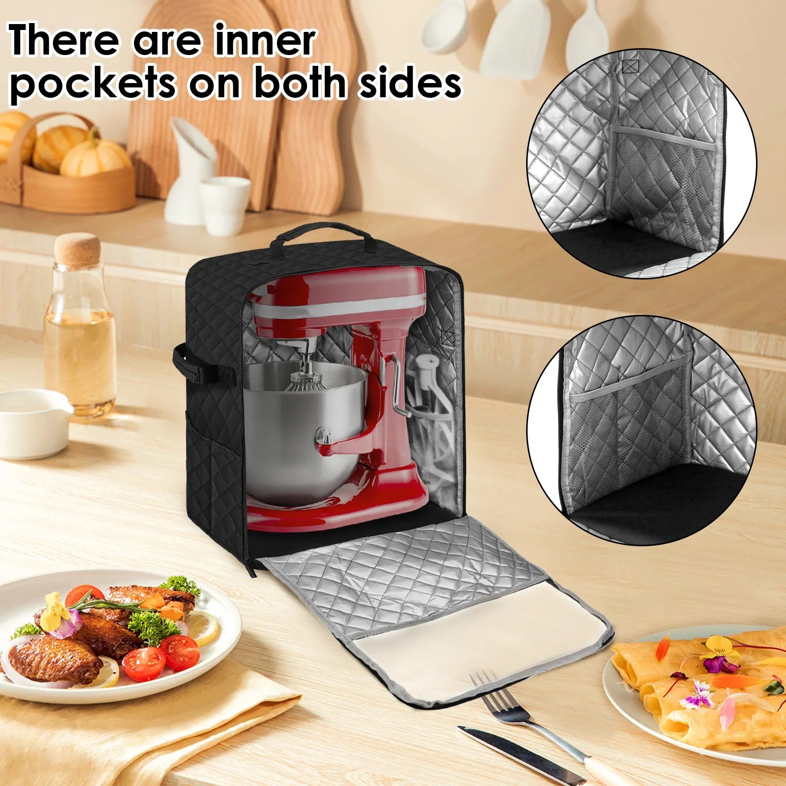 Stand Mixer Dust Cover Kitchen Vertical Mixer Storage Bag - Cheerful Home Finds