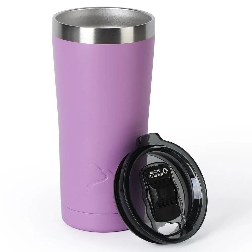 Insulated Stainless Steel Tumbler Double Wall Vacuum Travel Mug Keeps Drinks Hot or Cold Spill Proof Dishwasher Safe Sweat Free