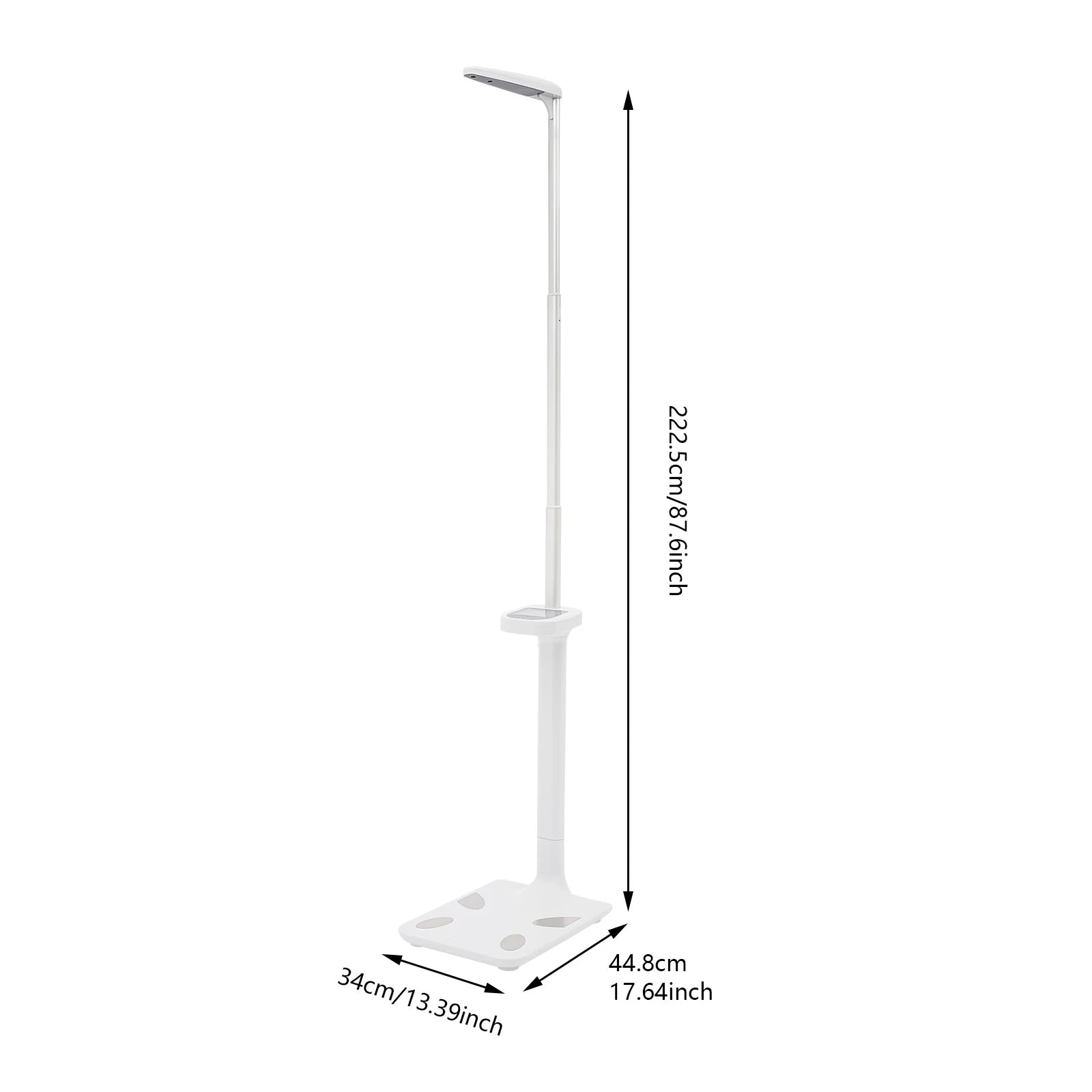 Body Weight Scale with Ultrasonic Technology and LCD Display - Cheerful Home Finds