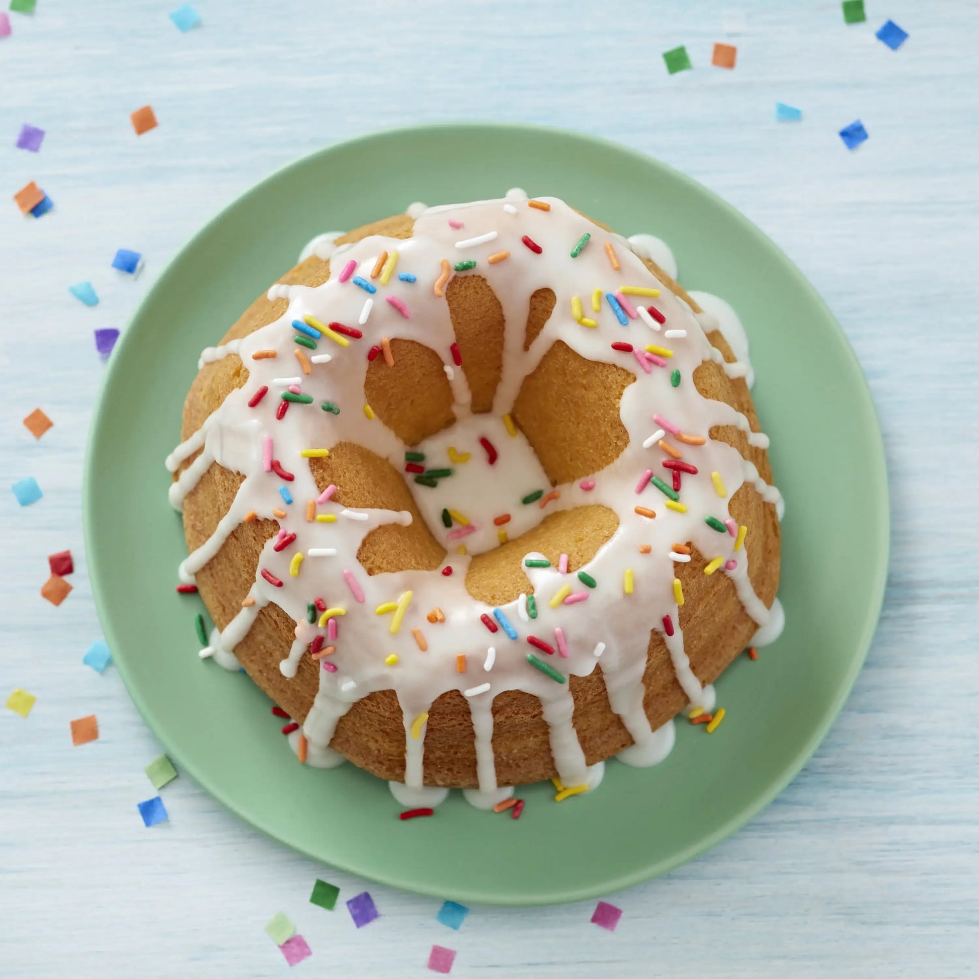 Bake It Simply Non-Stick Fluted Tube Pan, 6-Inch Cake Pan - Cheerful Home Finds