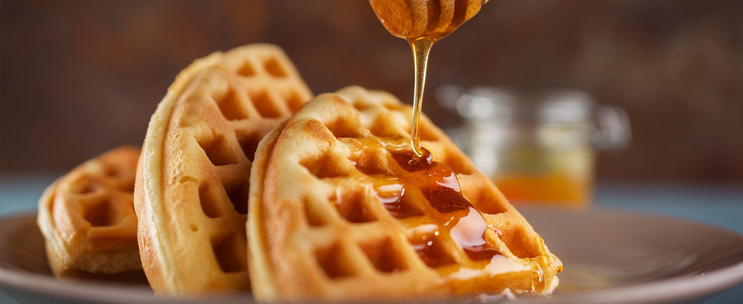 Belgian Waffle Maker Classic Rotating Iron Nonstick Plates - Cheerful Home Finds